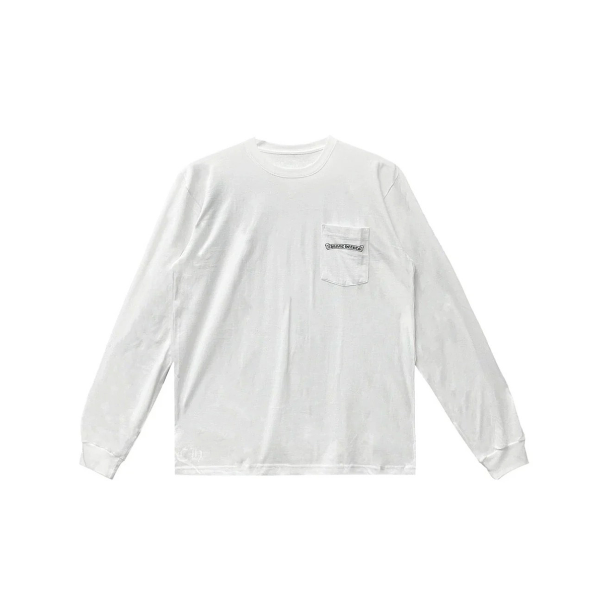 Chrome Hearts USA Shoulder Logo Long Sleeve Tee ‘White’