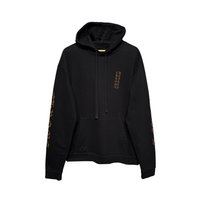 Chrome Hearts Vertical Logo Hoodie ‘Black/Brown’