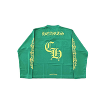 Chrome Hearts Sports Mesh Warm Up Jersey ‘Green/Yellow’