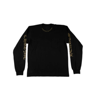 Chrome Hearts Neck Logo L/S T-Shirt ‘Black/Brown’
