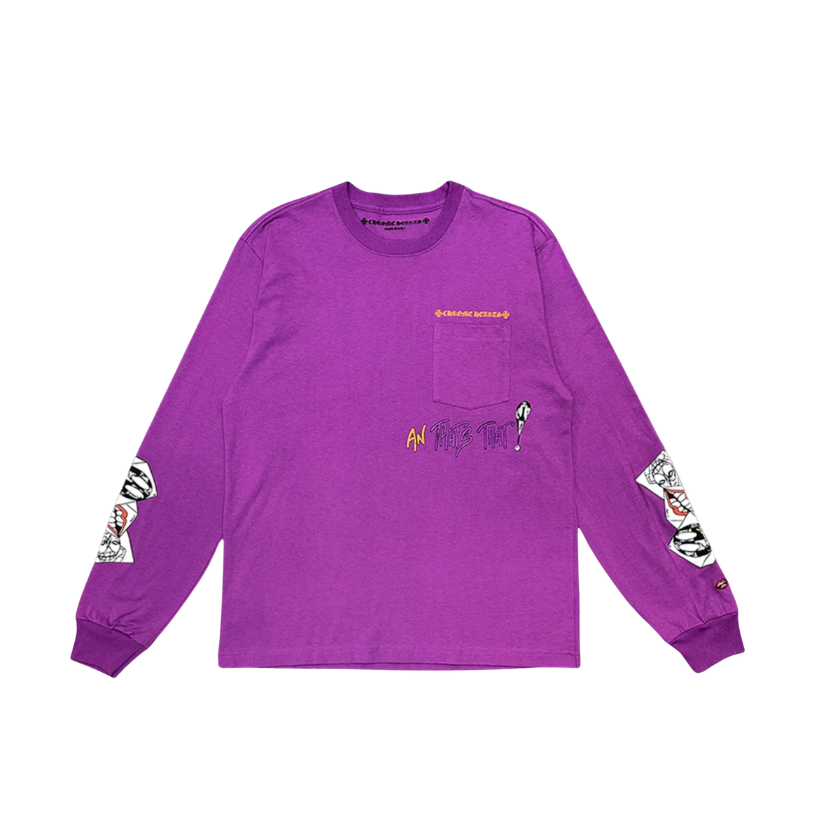 Chrome Hearts x Matty Boy ‘Purple I Want More Not Less’ L/S T-Shirt