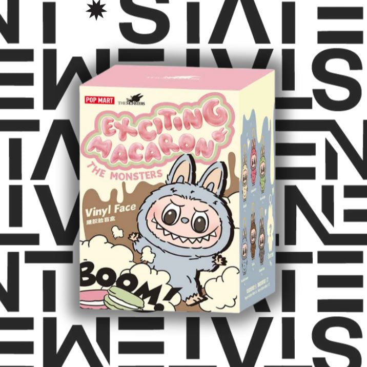 LABUBU/THE MONSTERS - Exciting Macaron Vinyl Face Blind Box