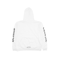Chrome Hearts Vertical Script Hoodie ‘White/Black’