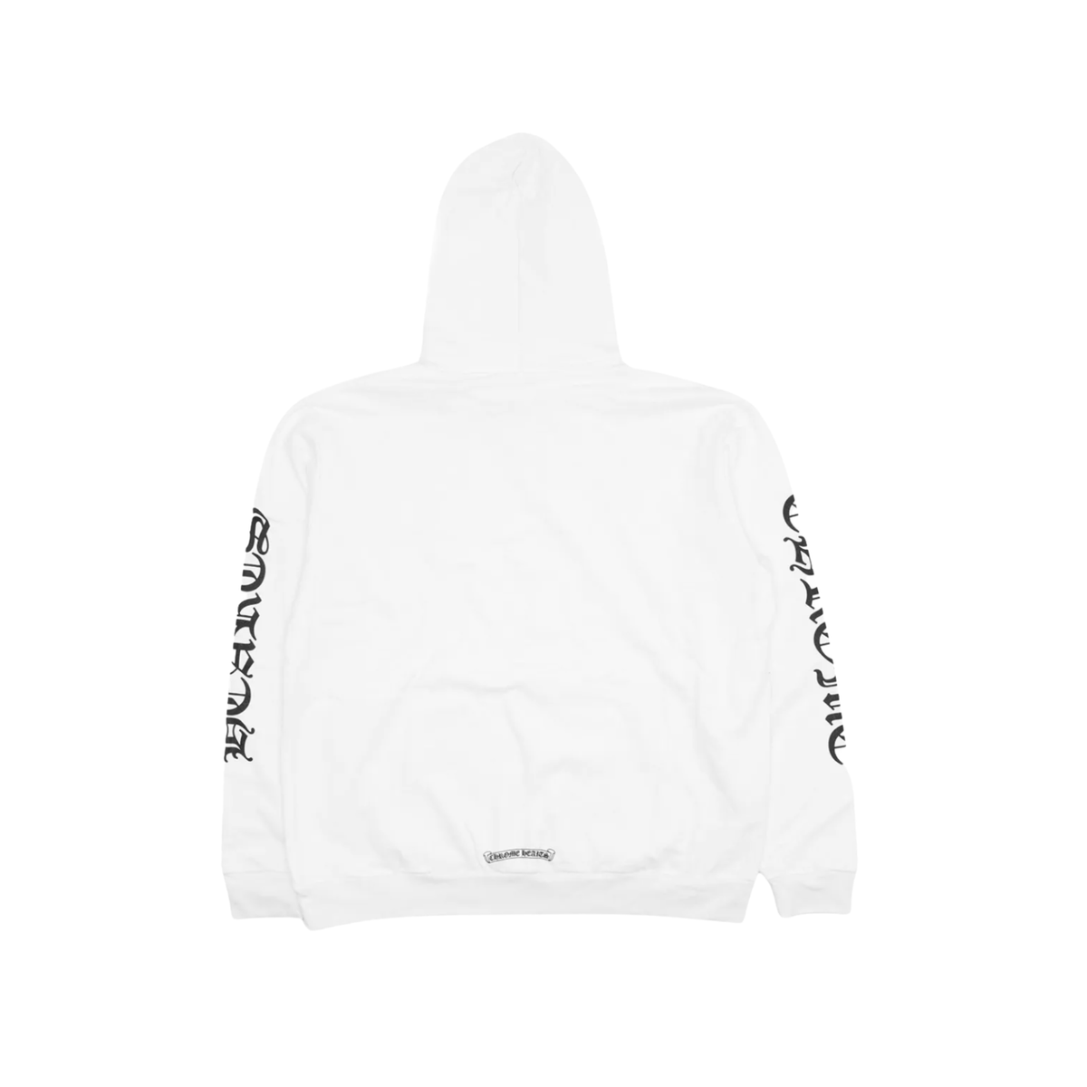 Chrome Hearts Vertical Script Hoodie ‘White/Black’