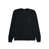 Chrome Hearts Miami Exclusive Cemetery Vertical Logo Long Sleeve