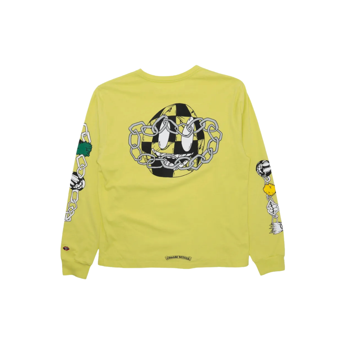 Chrome Hearts Matty Boy L/S Link T-Shirt ‘Lime Green’