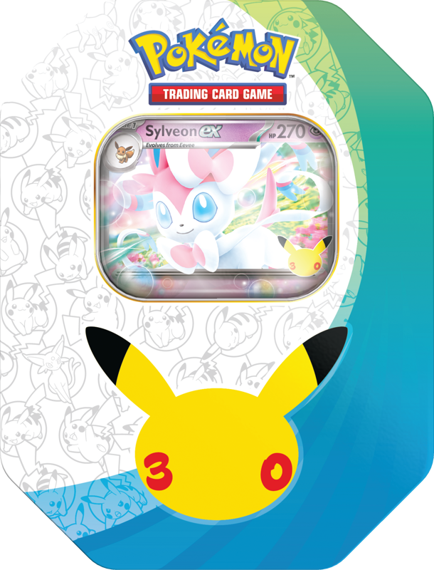 2026 Pokémon Mega Evolution '30th Celebration Sylveon ex Tin'