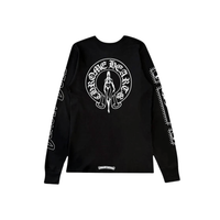 Chrome Hearts Deadly Doll Black Thermal Long Sleeve T-Shirt