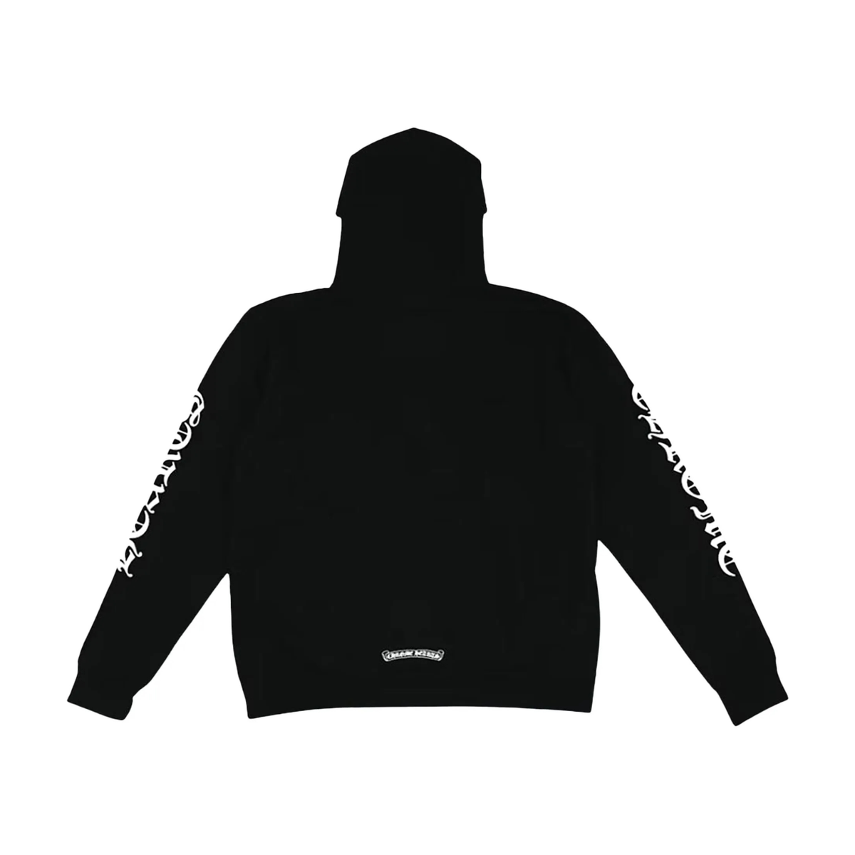 Chrome Hearts Vertical Script Hoodie ‘Black/White’