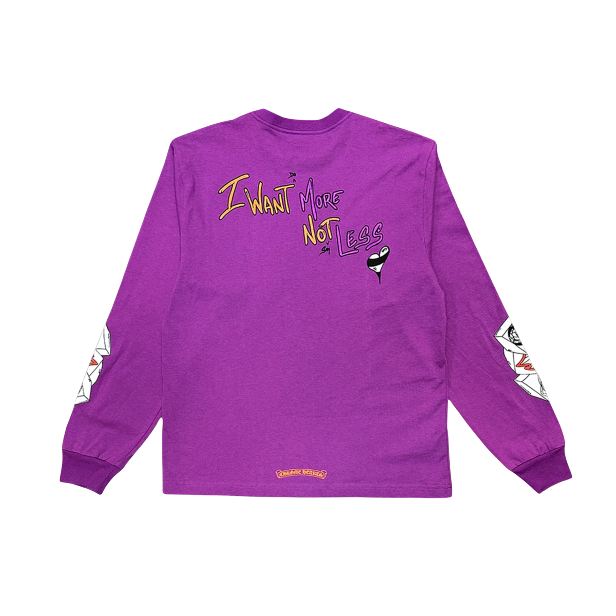 Chrome Hearts x Matty Boy ‘Purple I Want More Not Less’ L/S T-Shirt