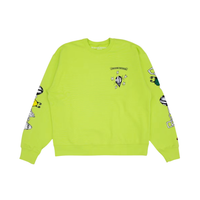 Chrome Hearts Matty Boy Link Crewneck Sweatshirt ‘Lime Green’