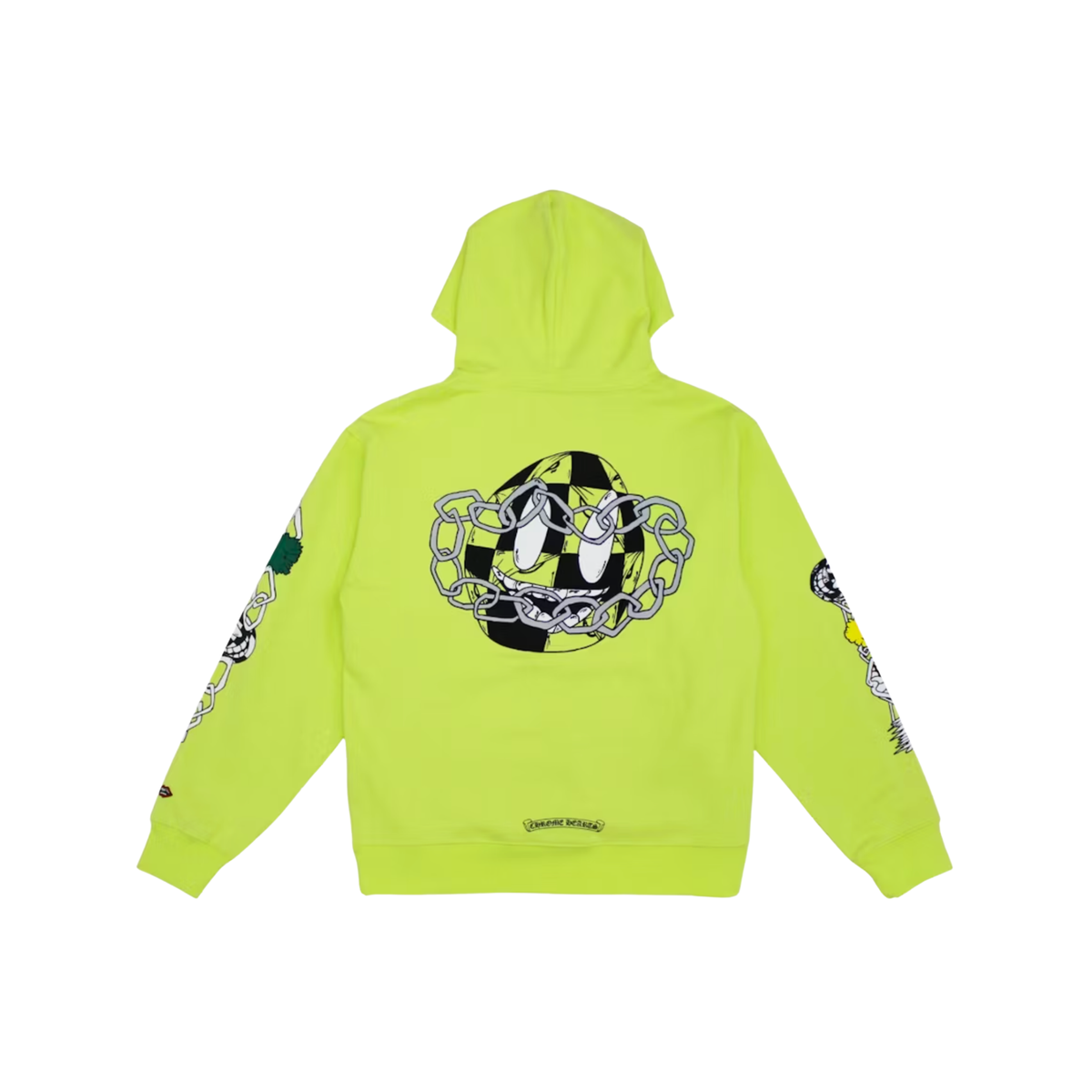 Chrome Hearts Matty Boy Link Hoodie ‘Lime Green’