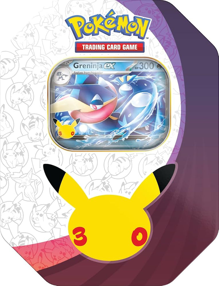 2026 Pokémon Mega Evolution '30th Celebration Greninja ex Tin'