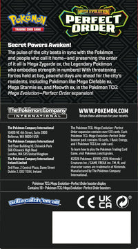 Pokémon TCG: Mega Evolution — Perfect Order Booster Bundle (6 Packs)