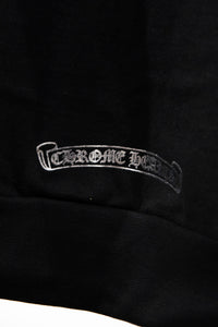 Chrome Hearts Silver Glitter Hoodie 'Black'