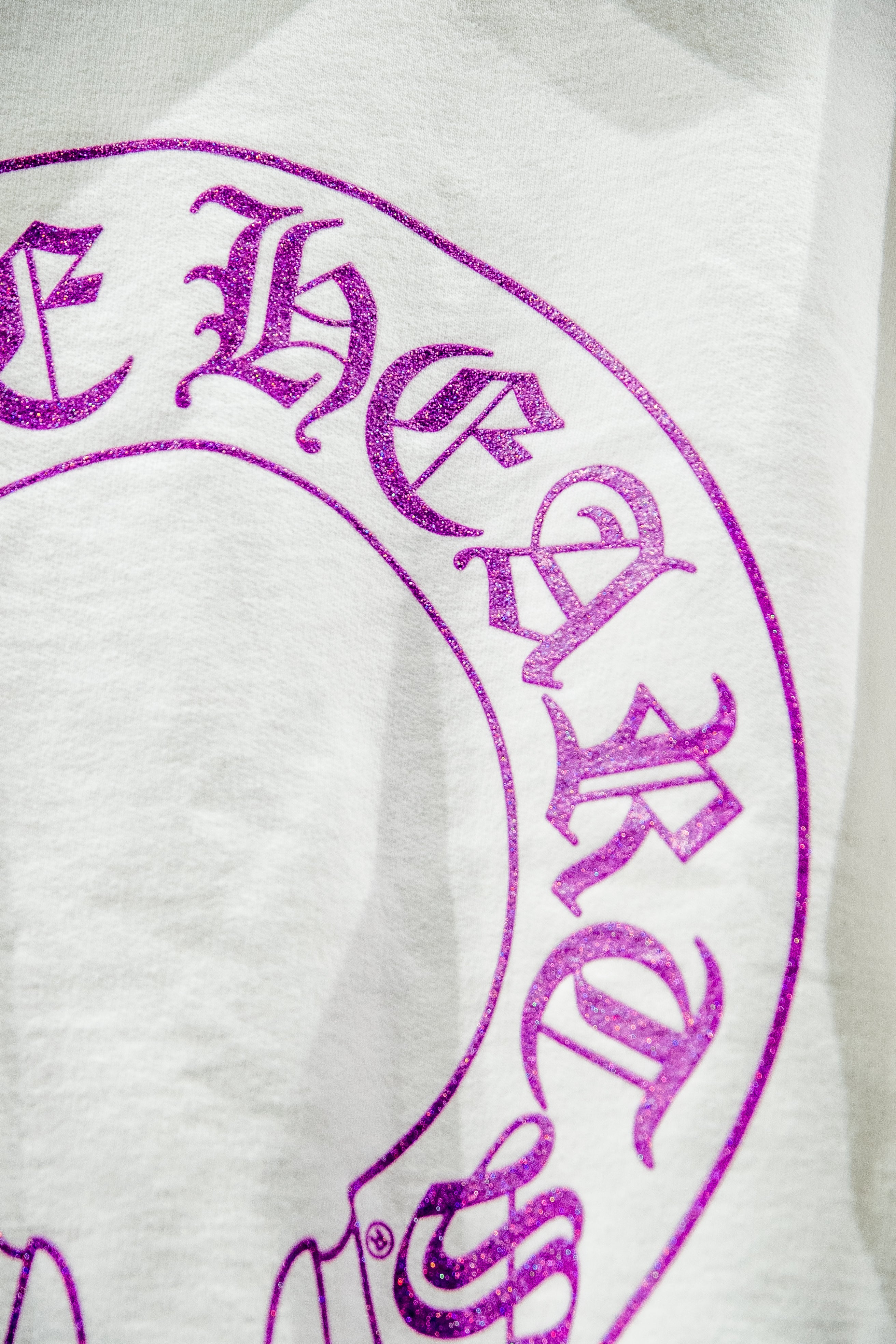 Chrome Hearts Hoodie ‘Purple Glitter’