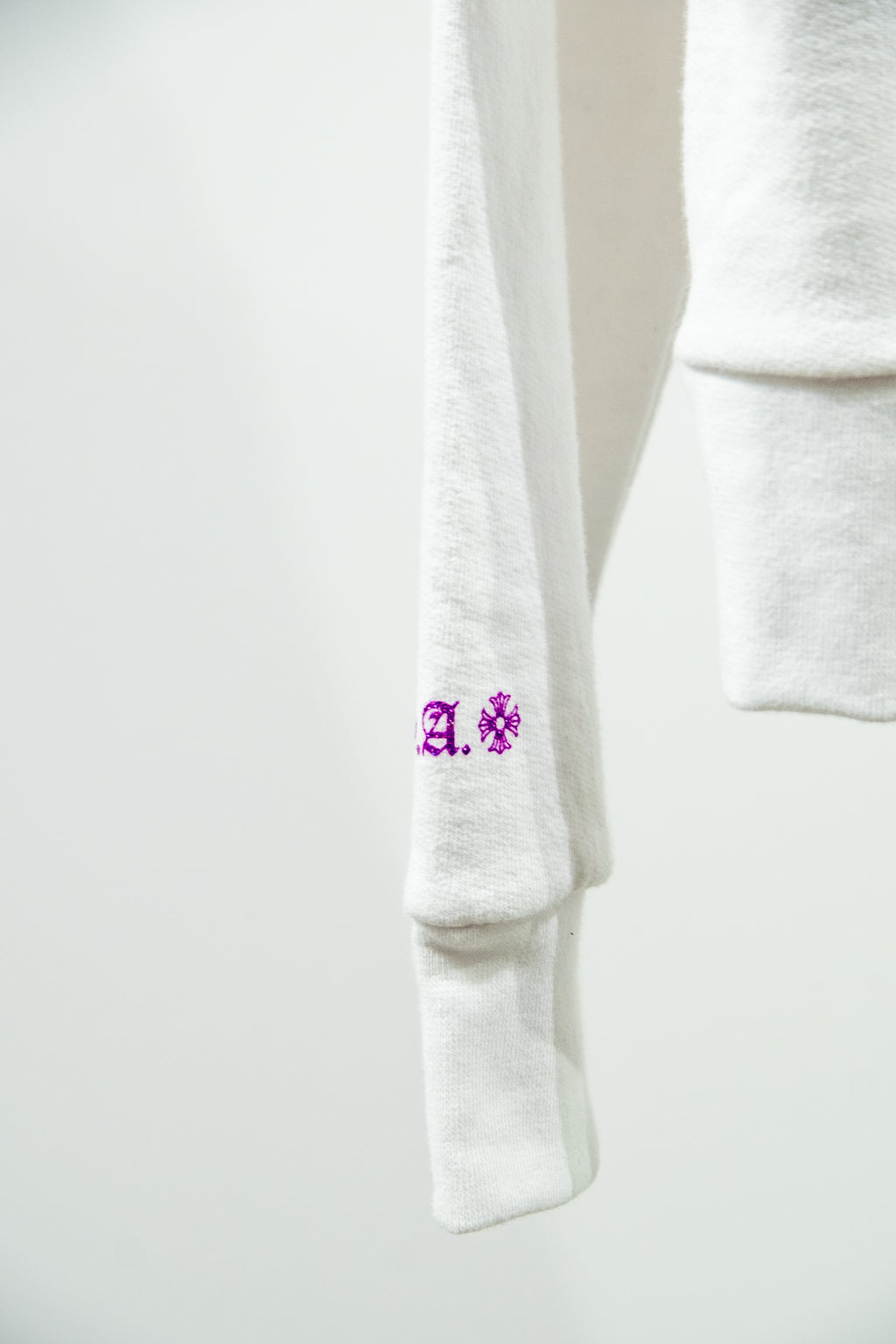 Chrome Hearts Hoodie ‘Purple Glitter’