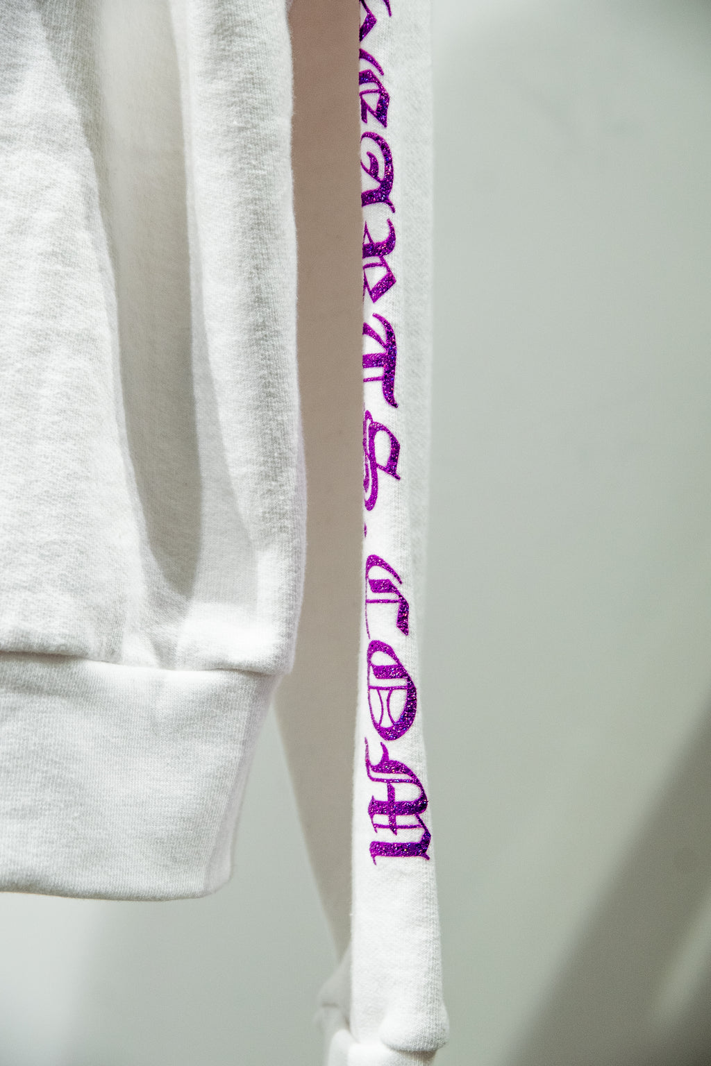 Chrome Hearts Hoodie ‘Purple Glitter’