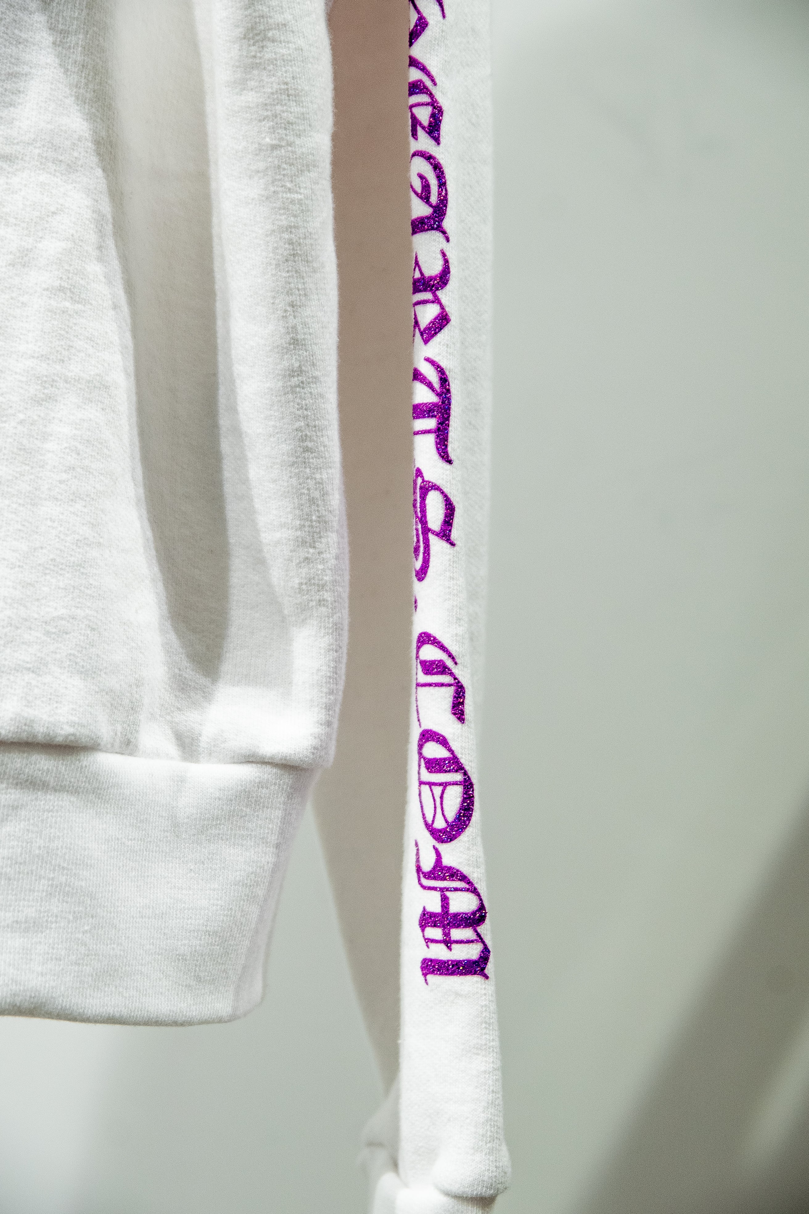 Chrome Hearts Hoodie ‘Purple Glitter’