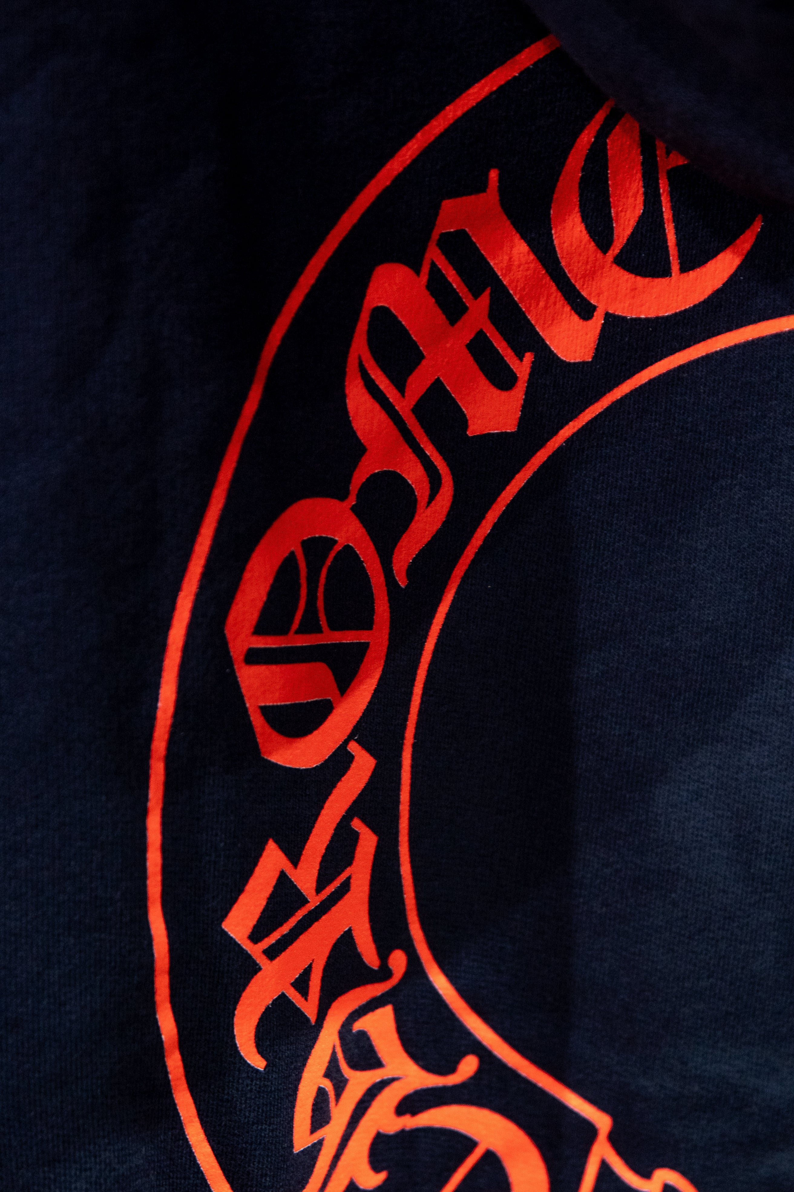 Chrome Hearts Horseshoe Floral Hoodie ‘Navy/Red’