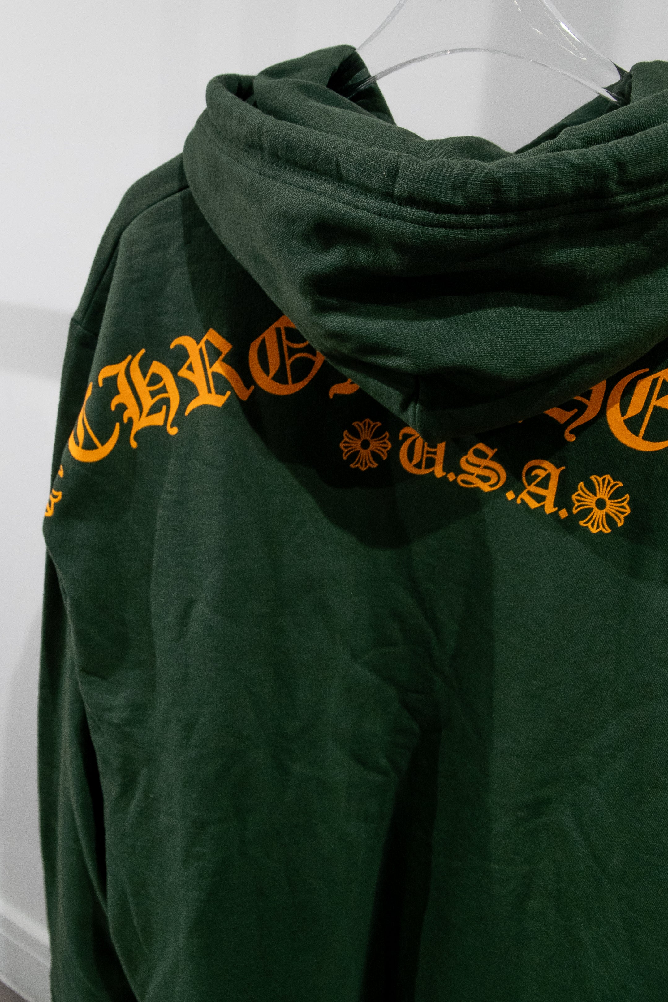 Chrome Hearts Green Hoodie ‘Green/Orange’