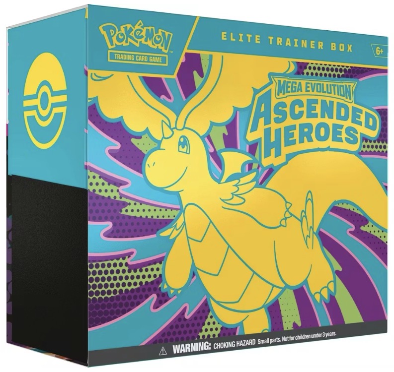 2026 Pokémon Mega Evolution ‘Ascended Heroes Elite Trainer Box’
