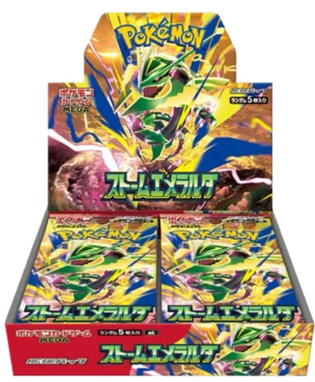 2026 Pokemon Mega Evolution ‘Storm Emeralda Expension Pack Booster Box (Japanese)