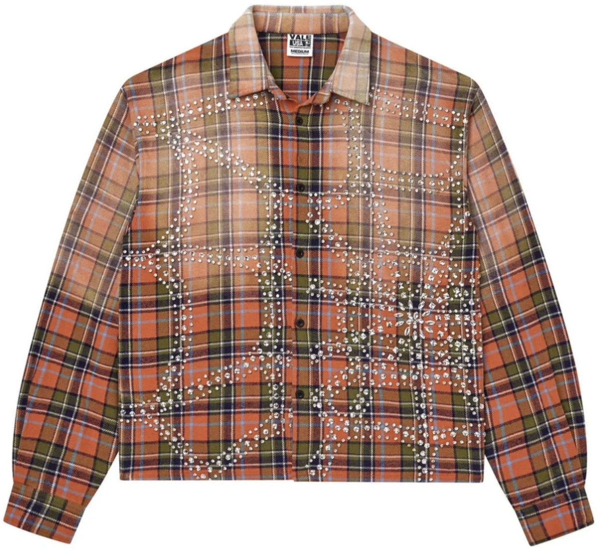 Vale Forever Pumpkin Patch Flannel ‘Orange’