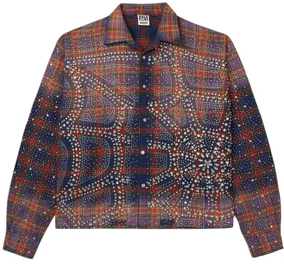 Vale Forever Purple Fever Flannel ‘Blue/Orange’