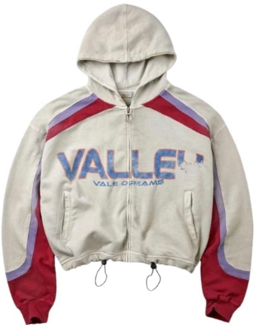 Vale Forever Rocket Zip Up Hoodie ‘White‘
