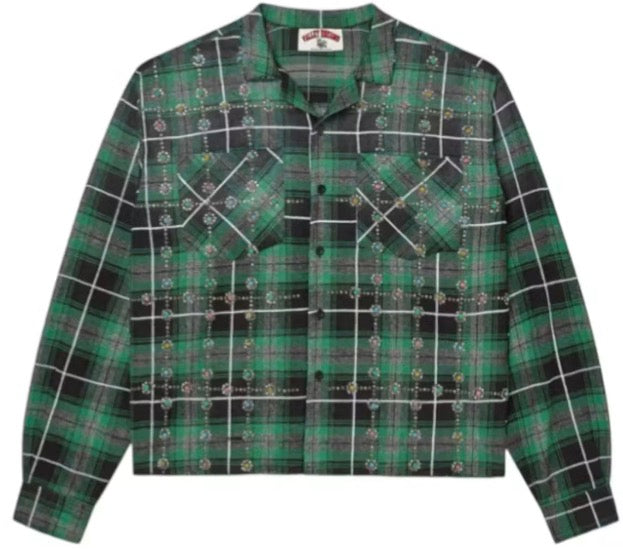Vale Forever Grinch Gems L/S Flannel ‘Green‘