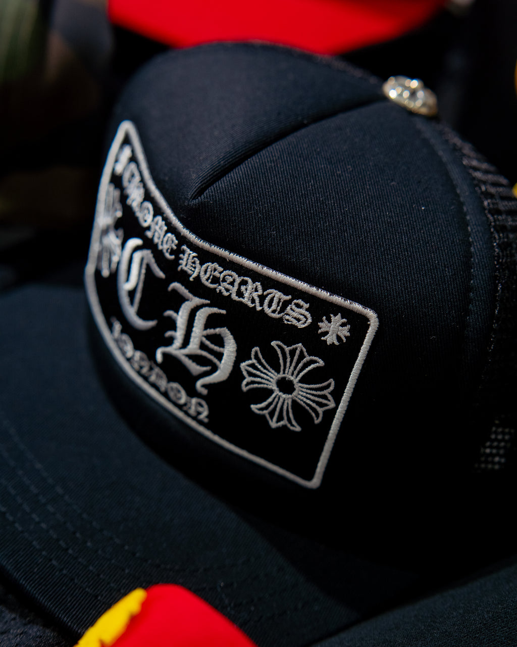 Chrome Hearts Baseball Cap - MonoChrome Black