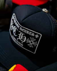 Chrome Hearts CH London Trucker Cap ‘Black/White’
