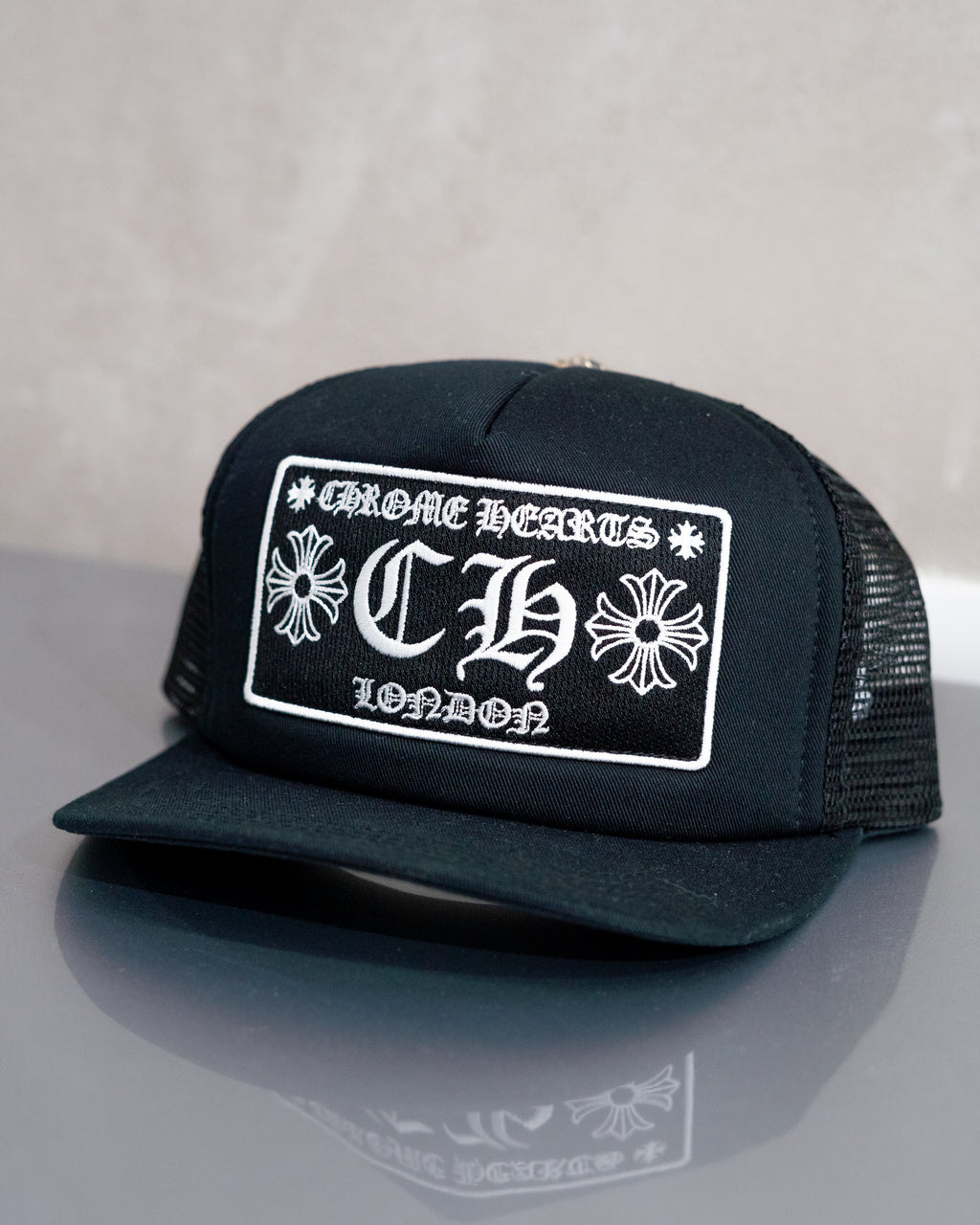 Chrome Hearts Baseball Cap - MonoChrome Black