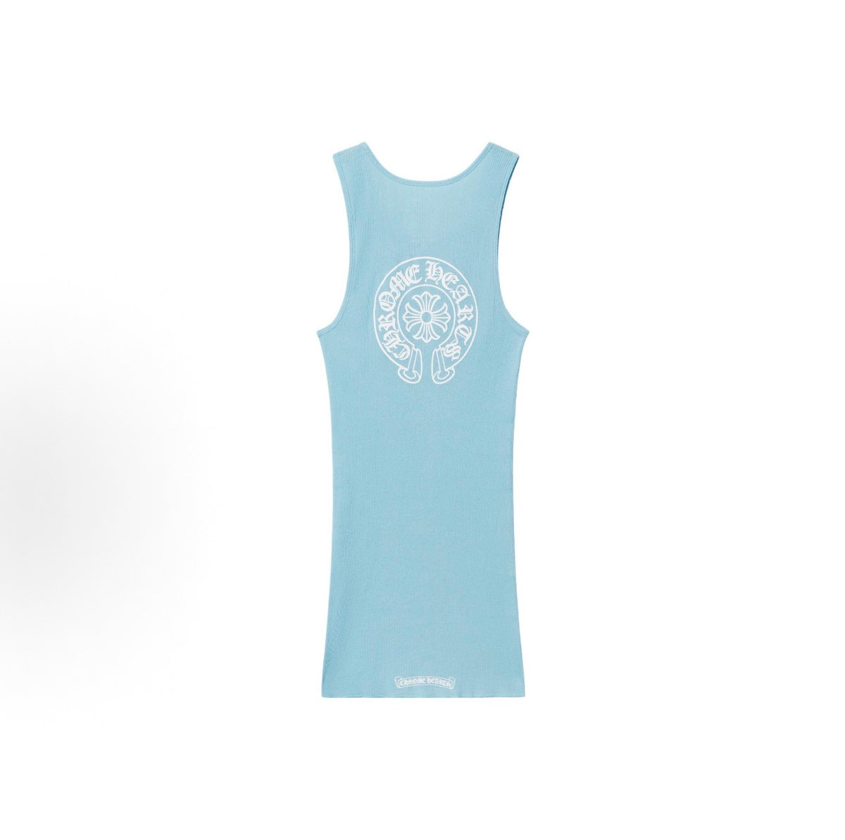 Chrome Hearts Baby Blue Rib Tank Blue
