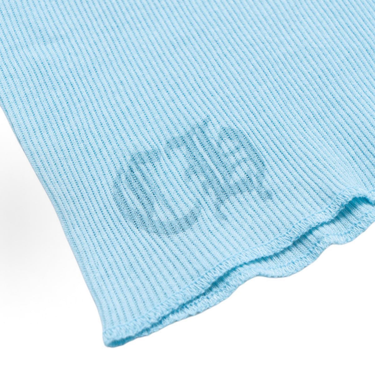 Chrome Hearts Baby Blue Rib Tank Blue