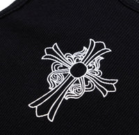 Chrome Hearts Hairy Cross Rib Tank