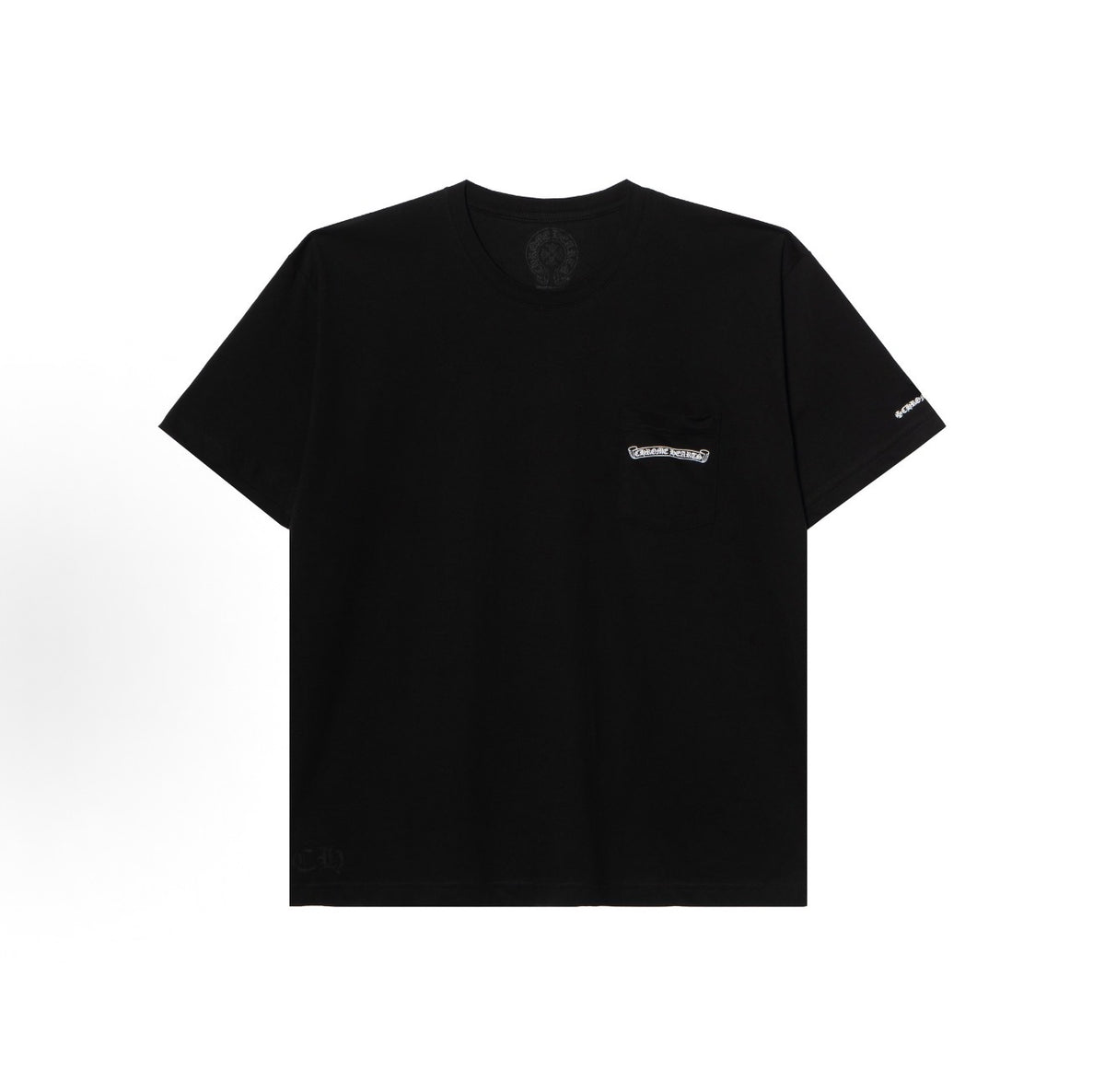 Chrome Hearts Black Scroll Tee