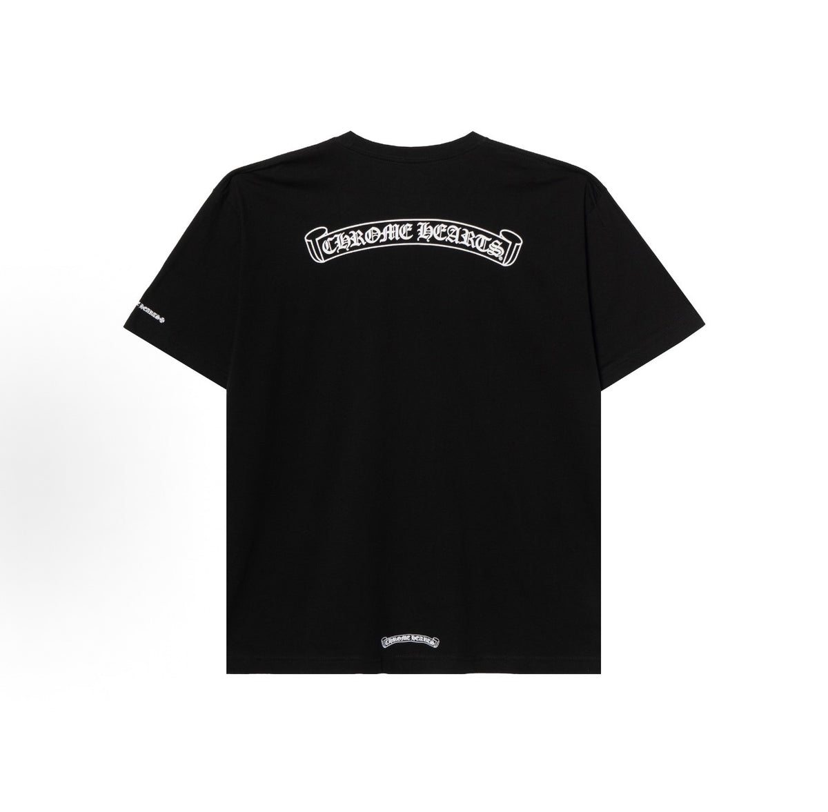 Chrome Hearts Black Scroll Tee