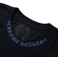 Chrome Hearts Neck Logo S/S T-Shirt ‘Black/Blue’