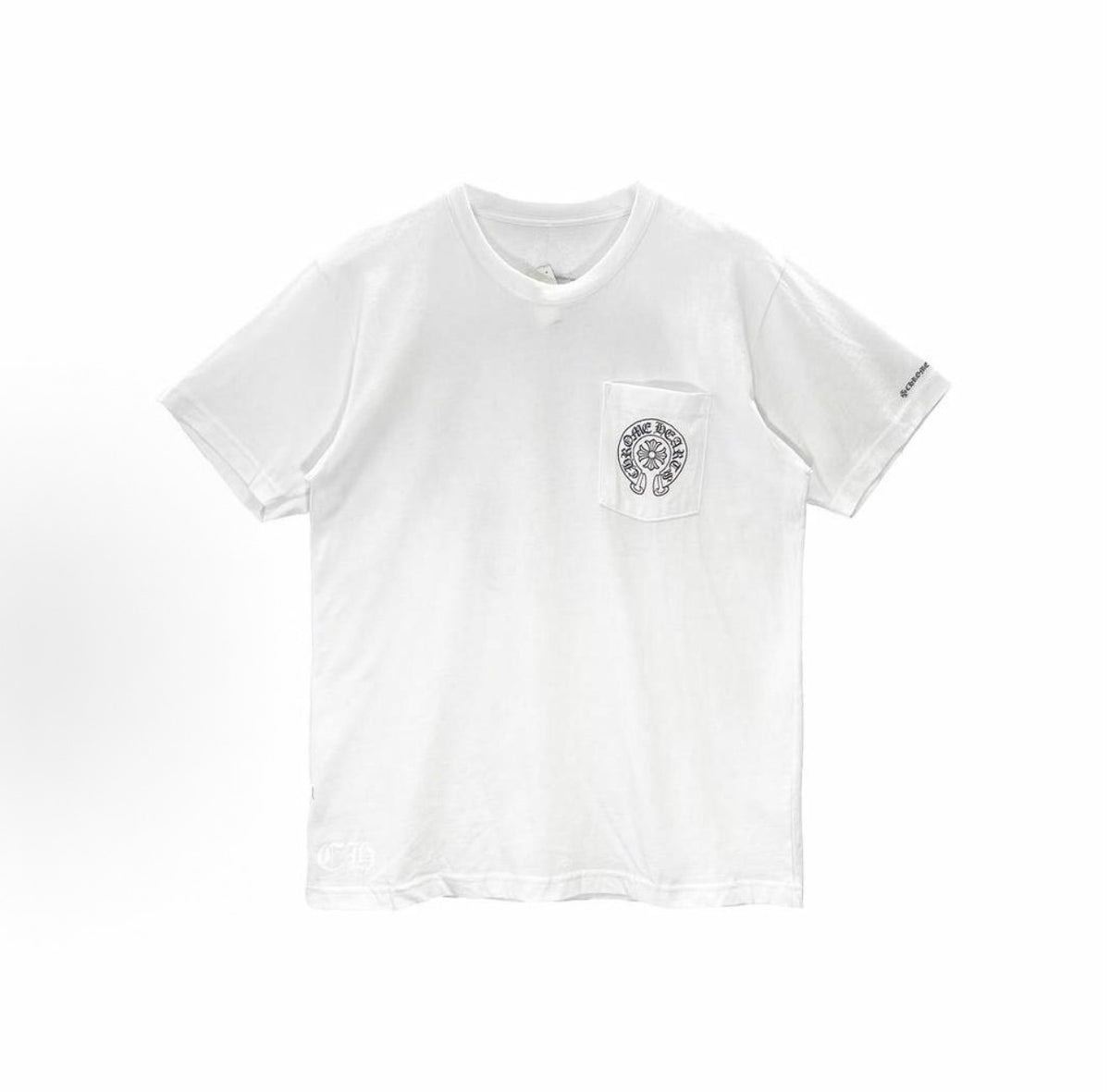 Chrome Hearts Horse Shoe Logo Pocket T-Shirt White