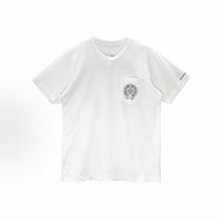 Chrome Hearts Horse Shoe Logo Pocket T-Shirt White