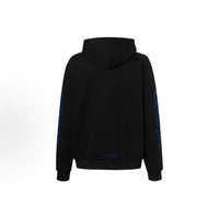 Chrome Hearts Vertical Logo Hoodie ‘Black/Blue’