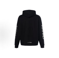 Chrome Hearts Silver Glitter Hoodie 'Black'