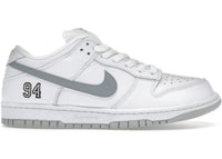 Nike SB Dunk Low ‘Supreme 94 White Metallic Silver’