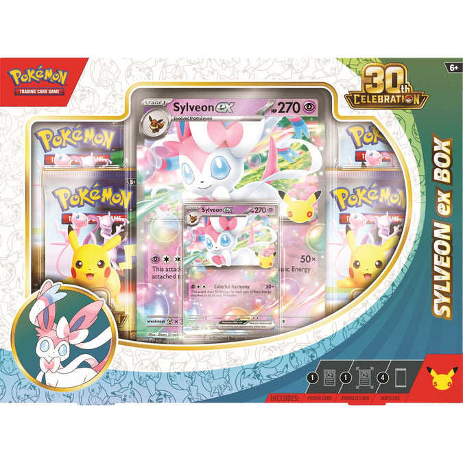 2026 Pokémon Mega Evolution ‘30th Celebration Sylveon ex Box’