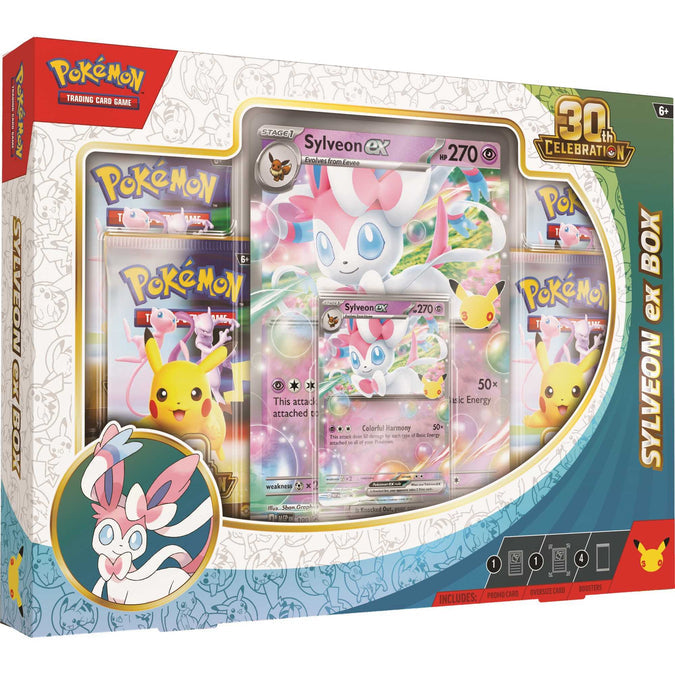2026 Pokémon Mega Evolution ‘30th Celebration Sylveon ex Box’