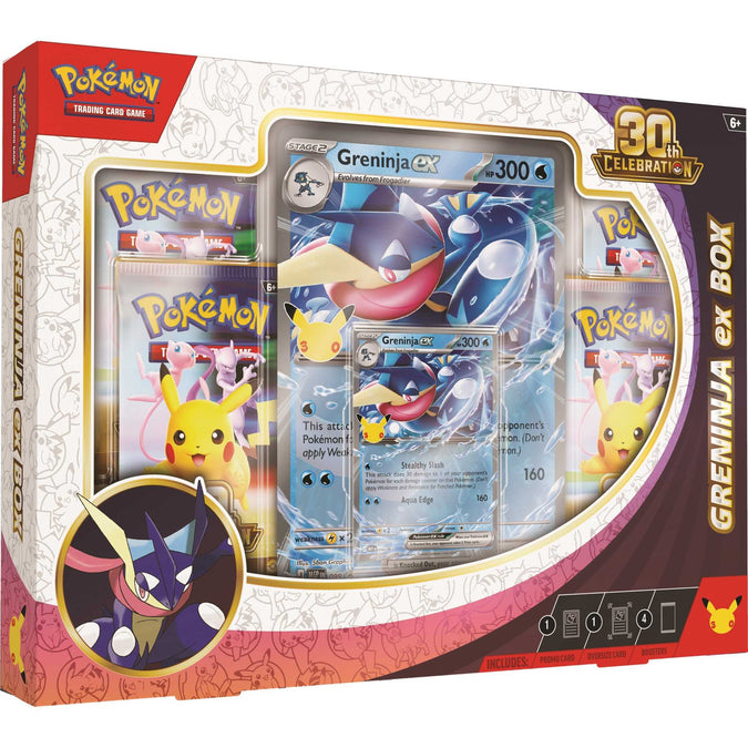 2026 Pokémon Mega Evolution ‘30th Celebration Greninja ex Box’