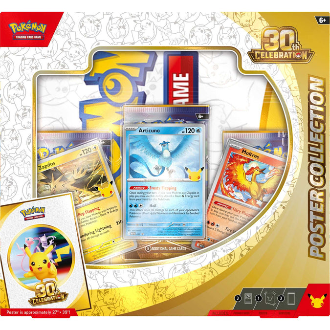 2026 Pokémon Mega Evolution ‘30th Celebration Poster Collection’
