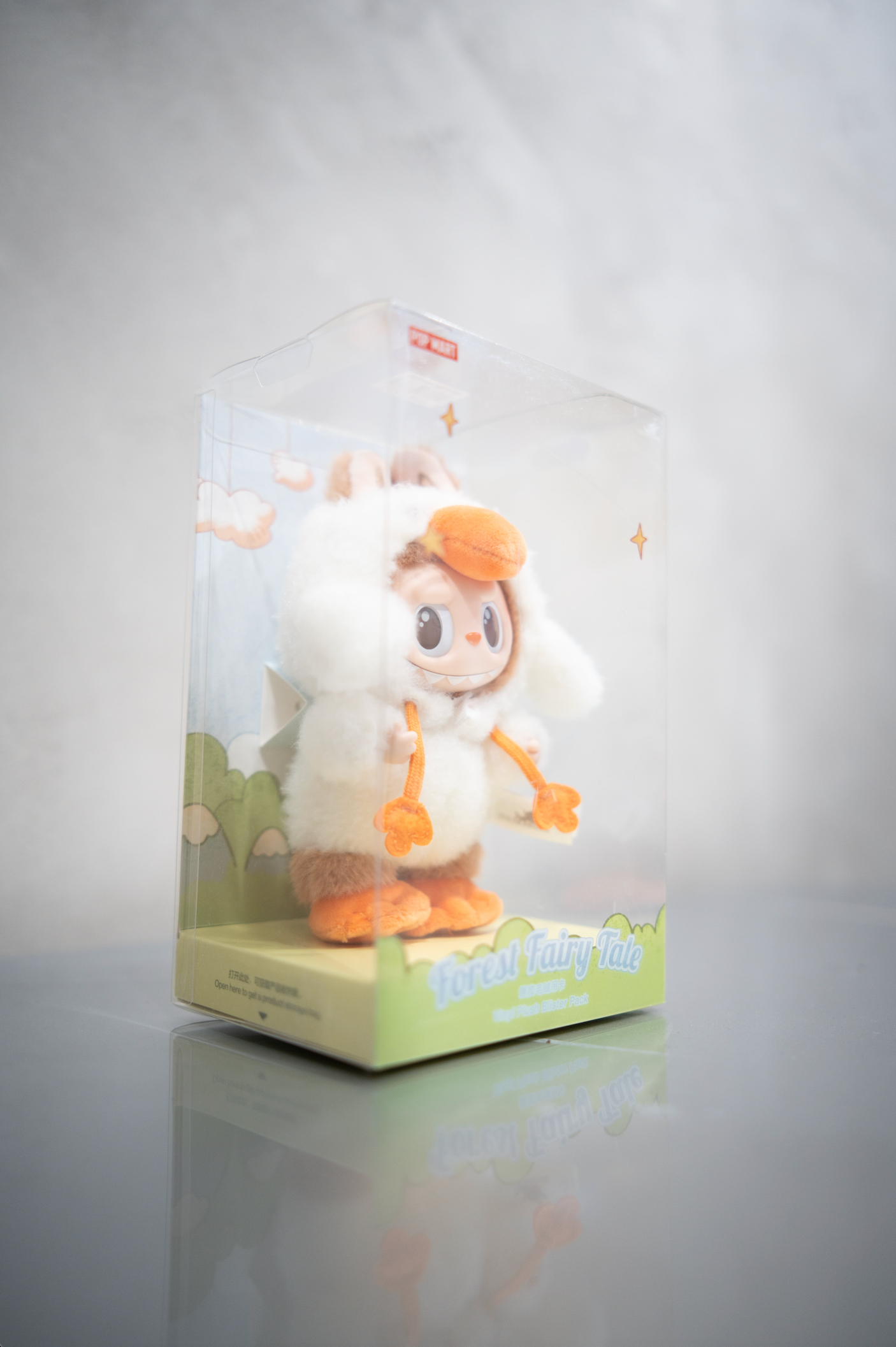 Pop Mart The Monsters Labubu Forest Fairy Tale Series Vinyl Plush Hanging Card